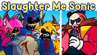 Friday Night Funkin': 123 Slaughter Me Sonic (Eggman VS Sonic, Amy, Tails) | FNF Mod x SMS