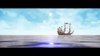 Ship Animation Test 1 for 'SPECTRE OF THE ISLES'