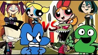 MUGEN Request 461: Four, Lauren, Bubbles, Dib VS Two, Gwen, Blossom, Zim