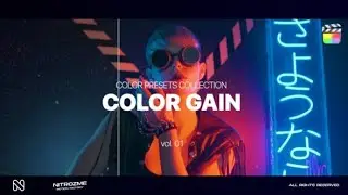 Top Apple Motion Projects: Color Gain LUT Collection