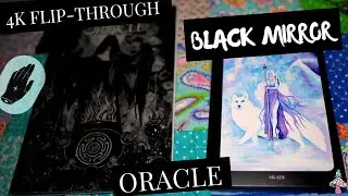 4K FLIP-THROUGH: Black Mirror Oracle 👁 Jessica Shaw #4k #oraclecards #oracleflipthrough