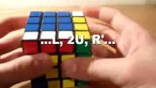 How to solve a 4x4x4 Rubik's Cube (3/3)