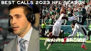 Joe Davis Best Calls Of The 2023 NFL Season!