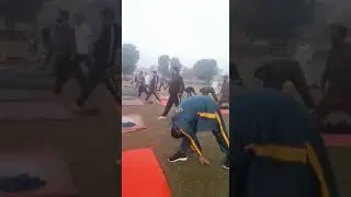 morning yoga class