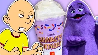 Caillou Stops The Grimace Shake/Ungrounded