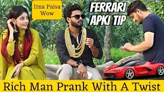 Rich Man Prank on Cute Girl (part 2) 