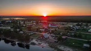 Чехломей Нижневартовский район ХМАО #деревня #красота #сибирь #село #природа #хмао #реки #закат
