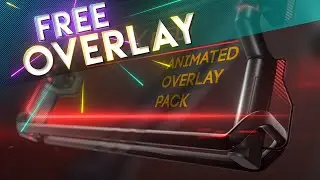 🔥 Free Animated Stream Overlay for OBS and Streamlabs 🆓