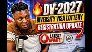 DV-2027 Diversity Visa Lottery Registration Update 🔥 Official Opening Date & New Changes