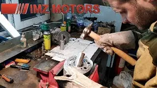 Ural motorcycle. Installation of metal-ceramic seats. Guides and a bored intake.