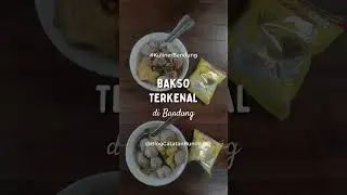 Bakso Terkenal di Bandung, Baso Mantep Gunung Giri