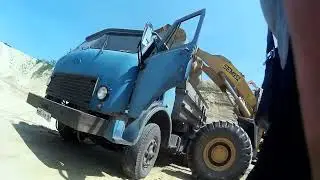 Пробный выезд МАЗа