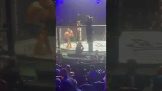 Локоть с разворота 🔥🔥 в ММА. БОИ ТЯДЕЛОВЕСОВ #мма #москва
