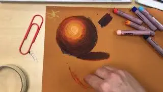 How to Blend and Shade in Oil Pastel