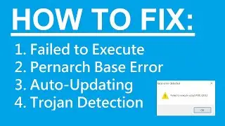 Chaos Recipe Tool Help: FAILED TO EXECUTE, Pernarch Error, Auto-Updating AND 