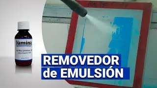 Como remover la emulsión de las mallas serigráficas - Ultra Crystal 100