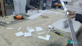 Ustanın bir günü | Foreks kəsim | Hərflərin yığılması | Reklam işləri | Piramida Reklam Şirkəti