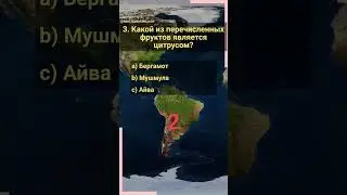 Викторина про фрукты и овощи. Часть 2 