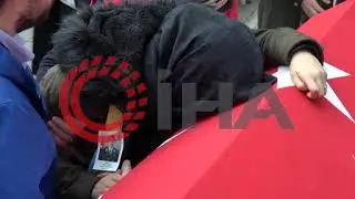 En acı veda  Şehit pilotun 1 5 yıllık eşi  Birtanem gitme  diyerek tabutuna sarıldı