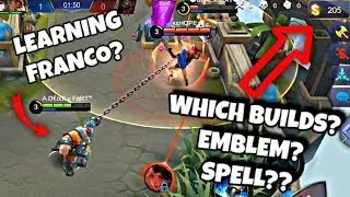 FRANCO GUIDES - BUILDS/EMPLEM/SPELL | WOLF XOTIC | MOBILE LEGENDS