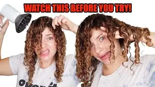 I TRIED THE VIRAL PLUMP METHOD ON MY CURLY HAIR (watch this before you try)