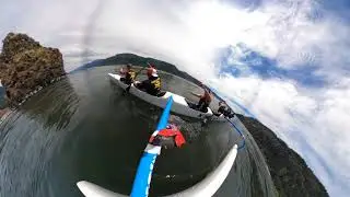 Kikaha Master Men, Rooster Rock Outrigger Canoe Race  June 29, 2024