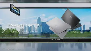 Modern 14 F13M - Live in Everyday Passion | MSI