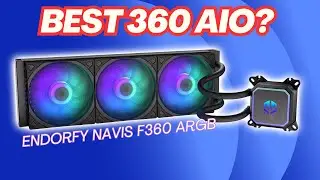 Best RGB AIO CPU Cooler 2023? Endorfy Navis F360 ARGB Review