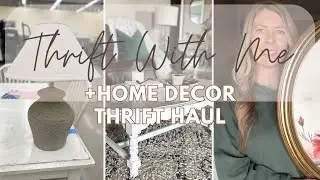 FIRST THRIFT HAUL OF 2024 | Thrift With Me For Home Decor