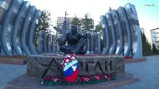 Вот он-Черный тюльпан МЕМОРИАЛ Екатеринбург сентябрь 2023 г. Ekaterinburg.Black tulip