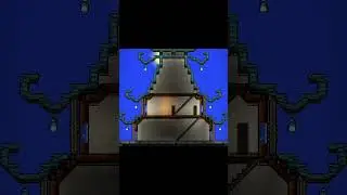 Красивый японский домик в Terraria! #terraria #building #gaming #game