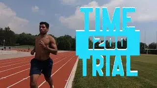 1200m Time Trial | Track and Field Vlog