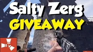 Giving a Salty Zerg's LOOT to the Server | RUST