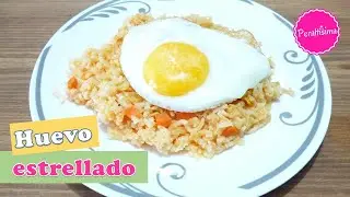 La manera más fácil de hacer un huevo estrellado o huevo frito