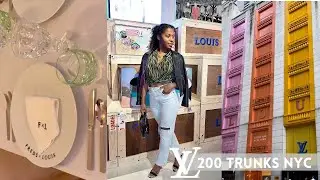 Louis Vuitton 200 Trunks NYC