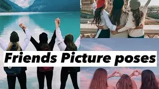Friends Picture poses😜| group photography| aesthetics| freindship goals 