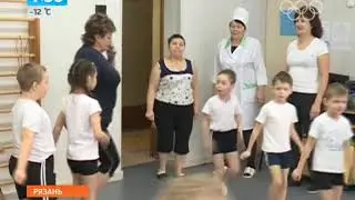 Закаливание детей. Детский сад 118 "Крепыш", Рязань, 2014