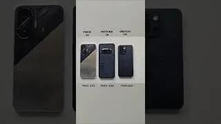 Nothing Phone 3A vs OnePlus 13S vs poco f7 – Free Fire Gaming Test!😍