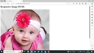 How to create Responsive image in HTML & CSS