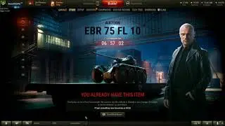 WoT EBR 75 FL10 how much is it worth? (black market)