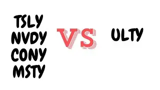 ULTY vs. TSLY, NVDY, CONY, MSTY. Is it redundant risk to hold all 5?