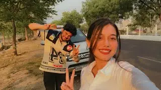 My first vlog with varun❤️🙈🥰 @varunbundela  @unknownboyvarun7