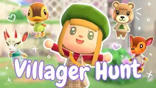 Finding SUPER RARE Villagers | Dreamie Villager Hunting | 100+ NMT Animal Crossing New Horizons