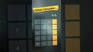 Python mini project -calculator