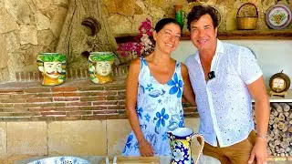 PARMIGIANA DI MELANZANE ALLA SICILIANA, CON LA MIA AMICA SILVIA CIANCI A SIRACUSA IN SICILIA!