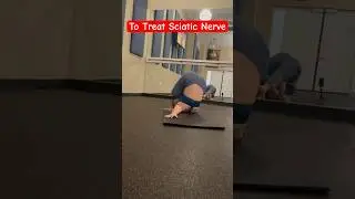 Subscribe for more Yoga Therapy 🙏🏻 #yoga #yogaart #yogatheraphy #sciaticnerve #sciaticnervepain