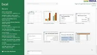 01. HOW TO CREATE A NEW EXCEL FILE ?  EXCEL BASICS TRAINING FOR QUANTITY SURVEY