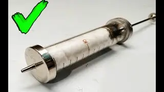 How to make a mini gasoline burner with your own hands from a syringe 