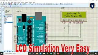 LCD with Arduino Proteus Simulation || Proteus Tutorial Easy For All