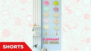 Elephant Wall Hanging | DIY Wall Hanging | Kids craft ideas | Paper crafts | Room decoration 